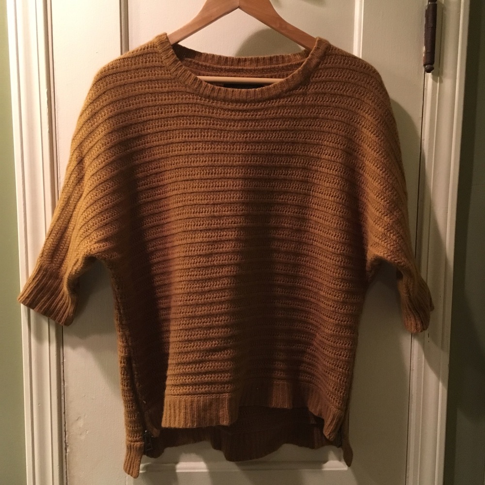 Zadig and Voltaire Deluxe Caramel Cashmere Sweater