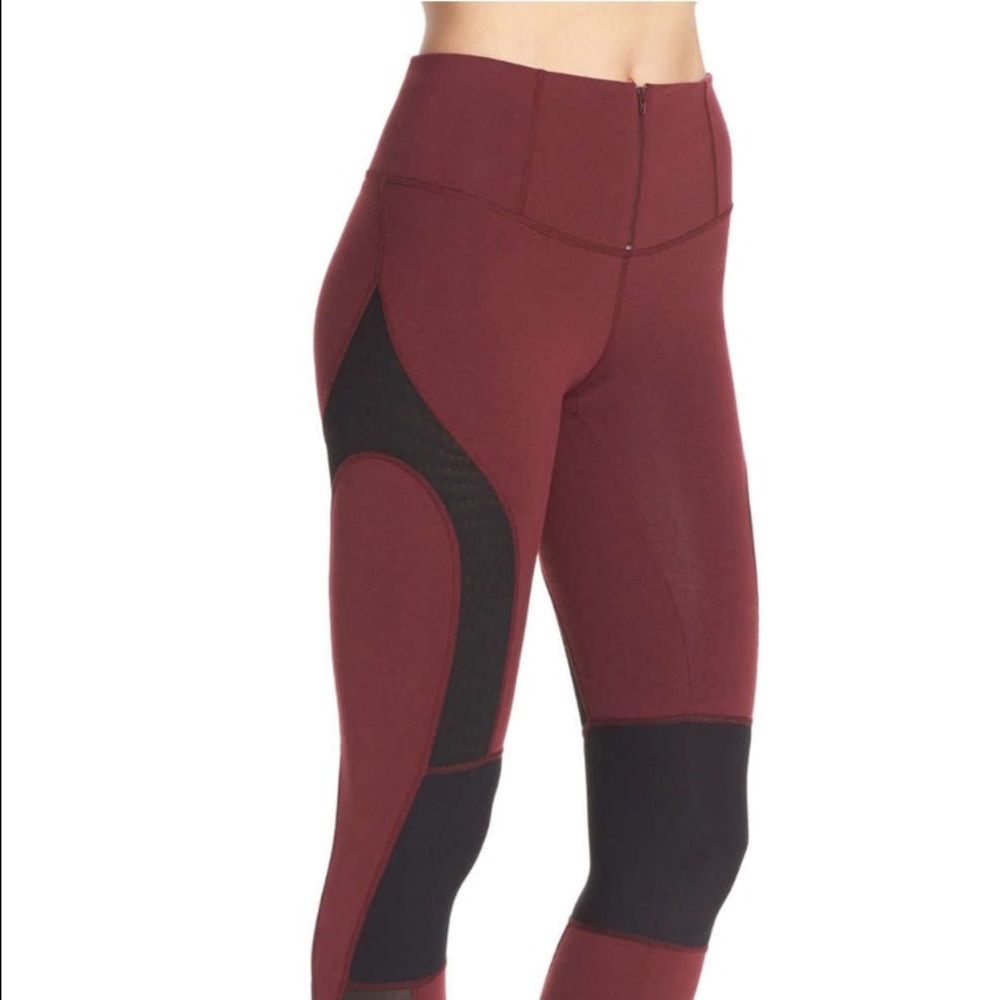 Free People "Cool Red" Leggings - Picture 3 of 6