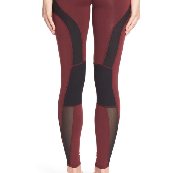 Free People "Cool Red" Leggings - Picture 4 of 6