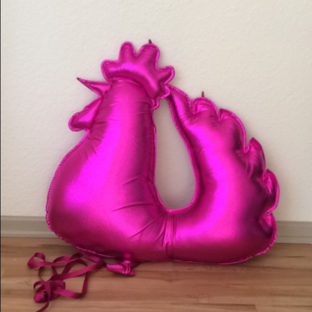 SOLD Rooster balloon pillows