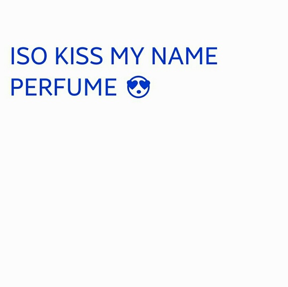 ISO KISS MY NAME FRAGRANCE - Picture 1 of 1