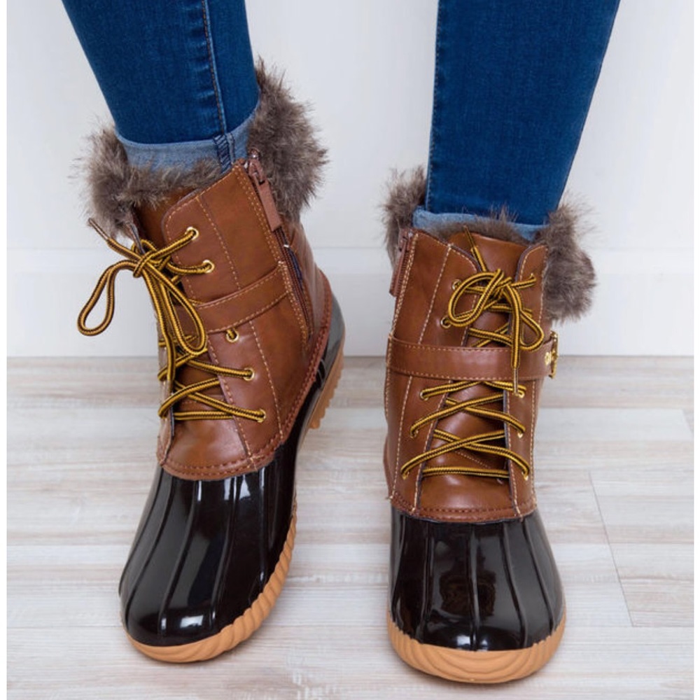 Weather Wonder Brown Duck Boots