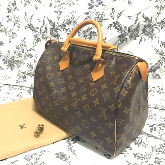 🔴SOLD🔴Authentic Louis Vuitton Monogram Speedy 30 - Picture 2 of 8