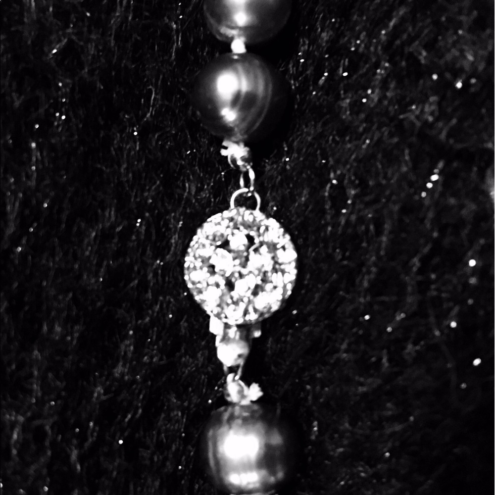 Custom Designed Grey Freshwater Pearl Necklace