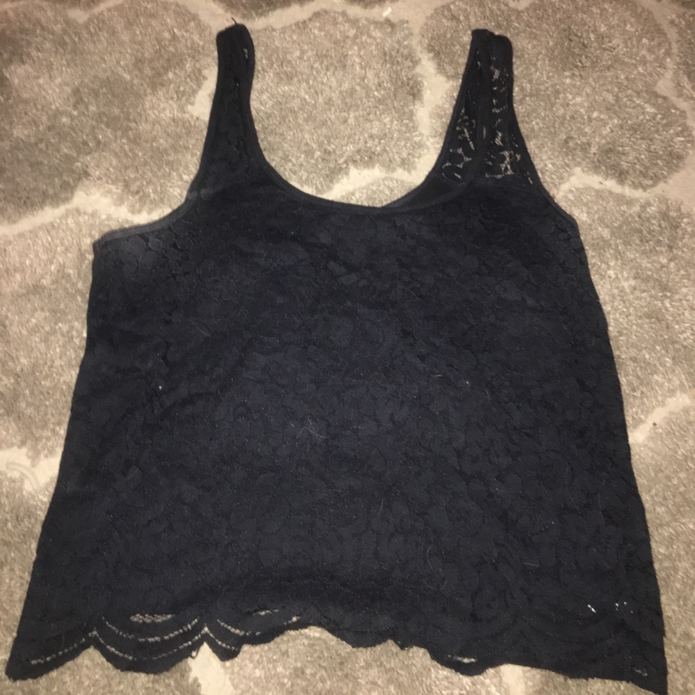 Blue tank top