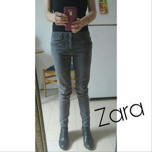 Zara grayish skinny jeans