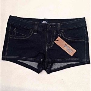 New Blue Asphalt Cotton Shorts