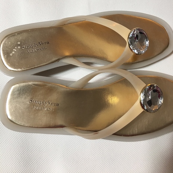 Vera Wang Bauble Beige Mist Sandals - Picture 5 of 7
