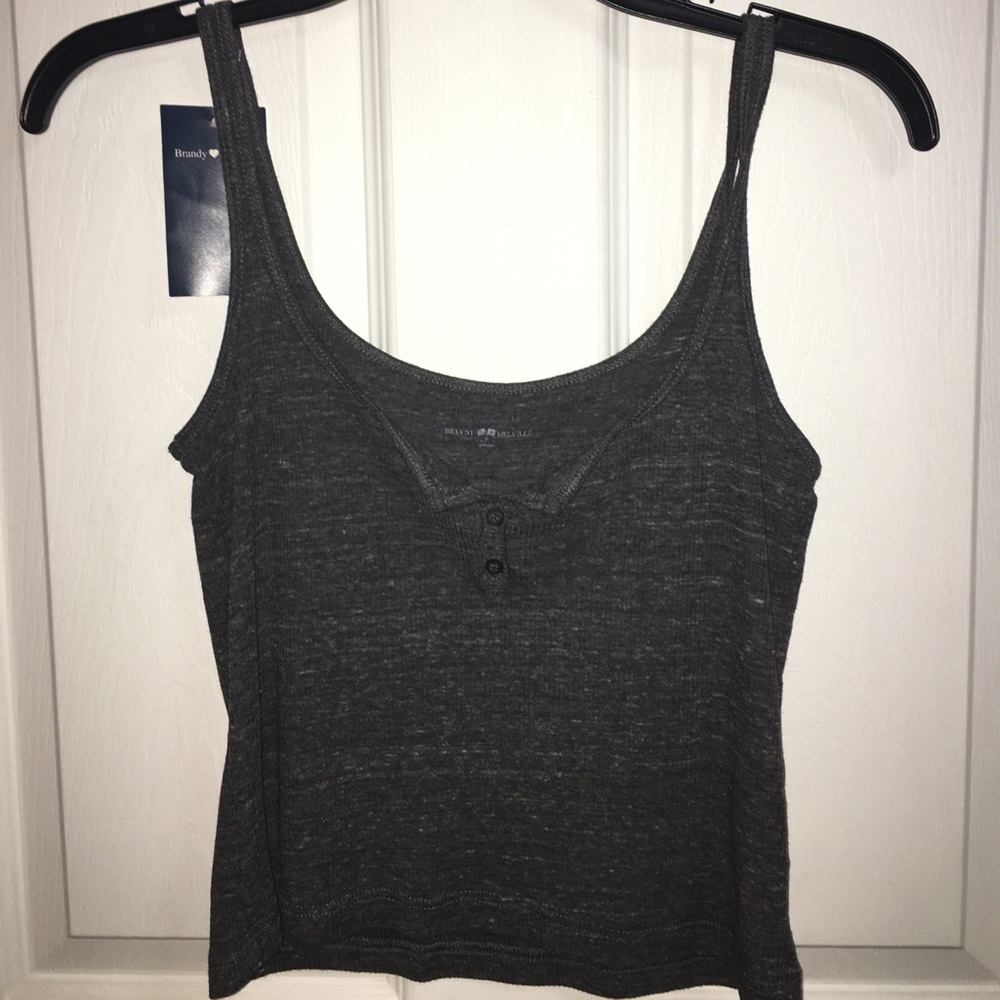 Grey brandy tank top