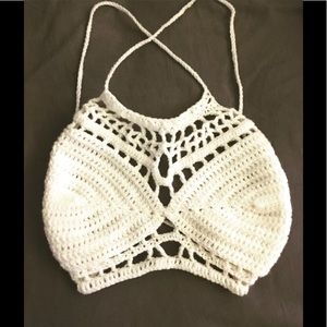 "Blaine" crochet top