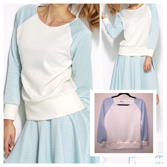 alore Tops - Alore quilted sweatshirt