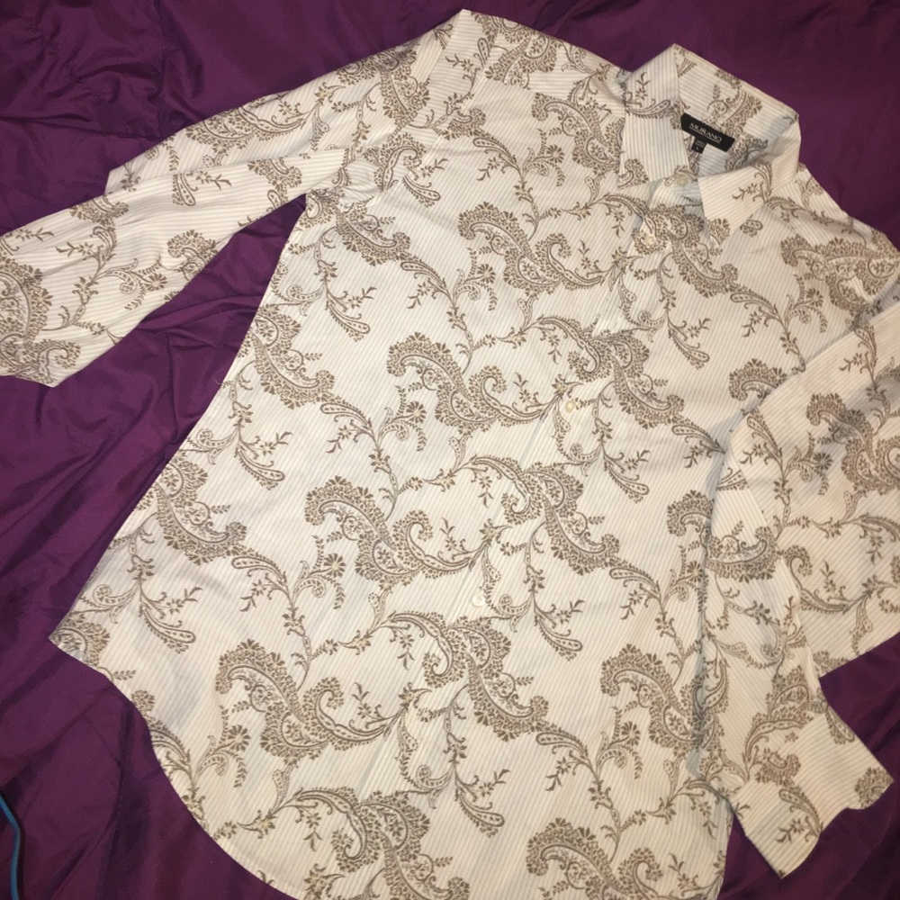 Men's Murano oxford button down size L EUC