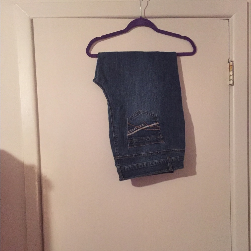 Blue Jean Capris