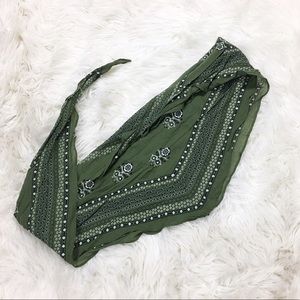 AE Olive Green Bandanna