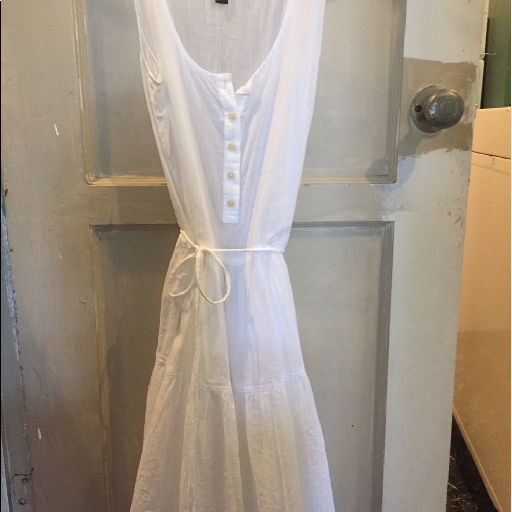White J crew dress