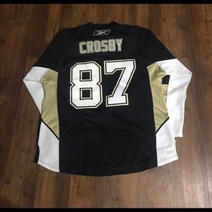 Authentic Reebok Crosby Jersey-Black XL