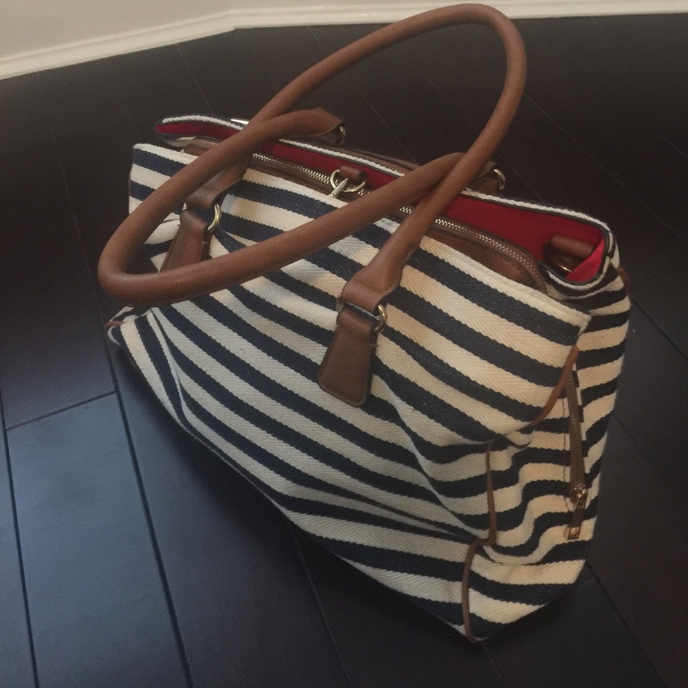 ALDO CANVAS HANDBAG...USED ONLY TWICE