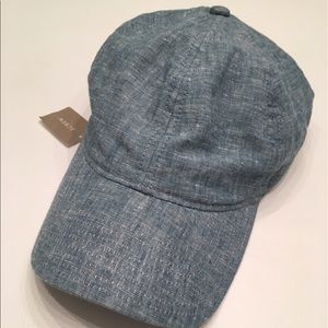 J.Crew chambray baseball cap hat