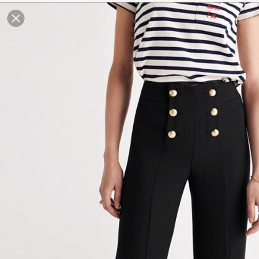 DISO Madewell Sezane Sailor Pants sz 0