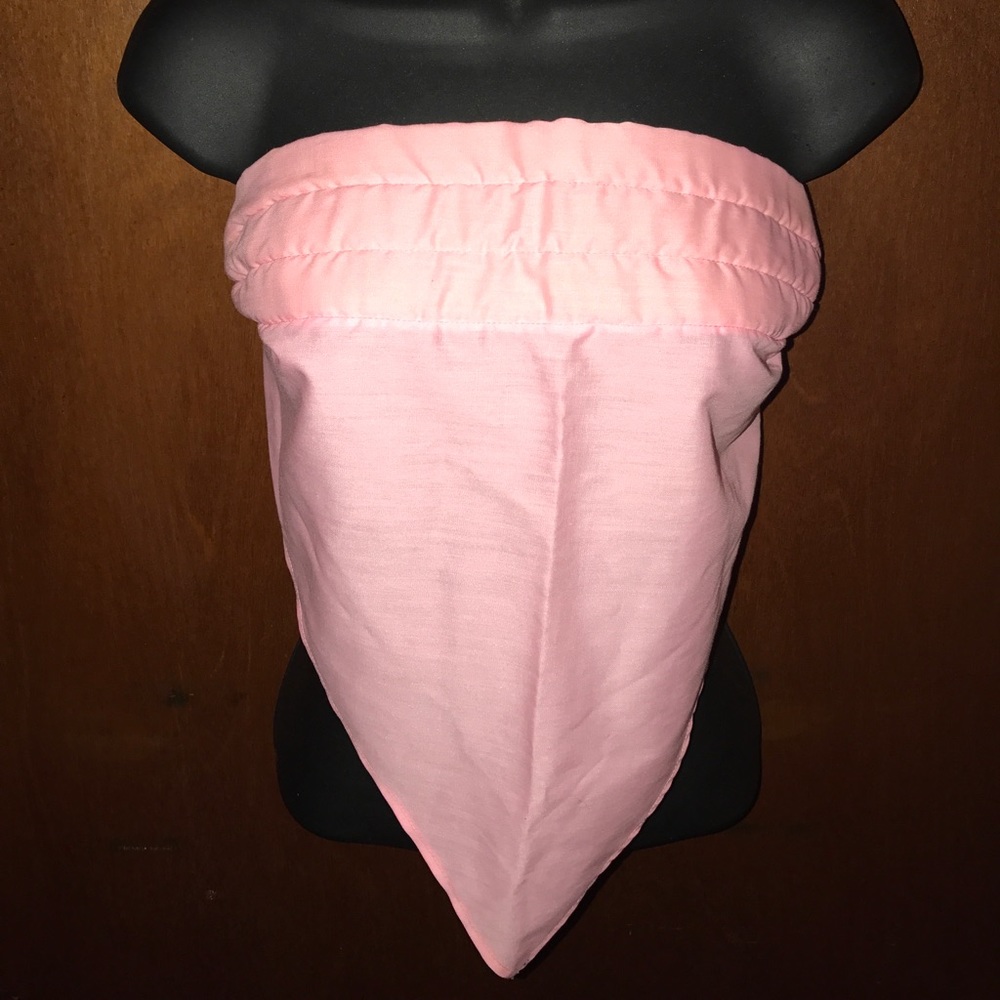 Fabric Pink Padded Head Scarf💞
