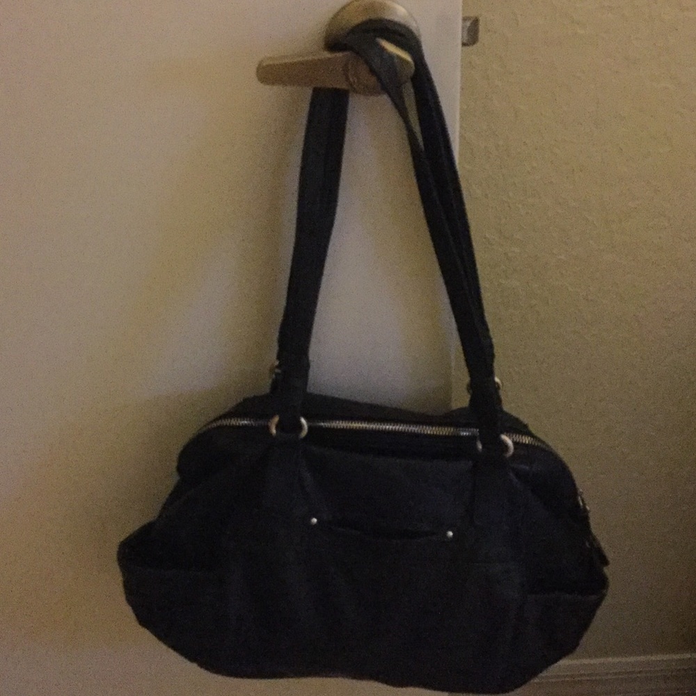 Authentic black leather B. Makowsky purse