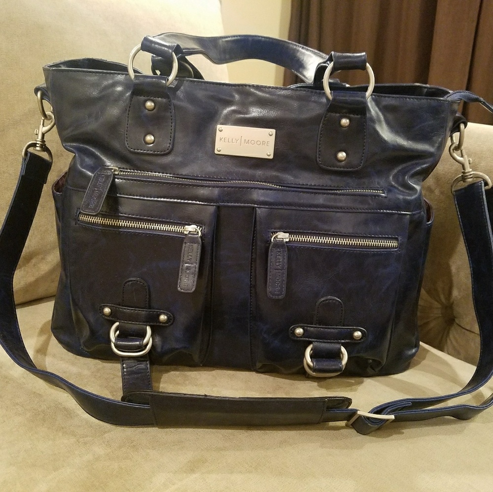Kelly Moore cobalt Libby camera gear bag