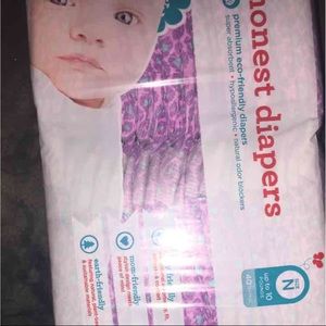 Brand new pack Honest Company newborn diapers
