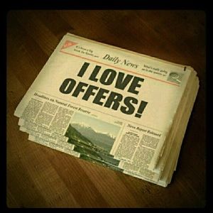 I love reasonable offers and bundles!!!