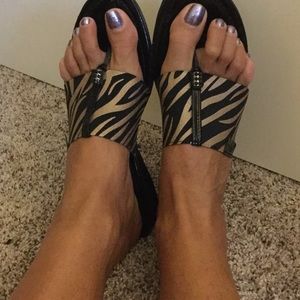 Authentic Anne Klein Sport sandals.