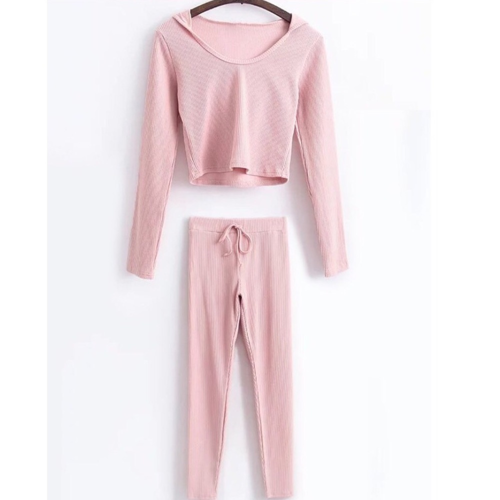 Pink matching set