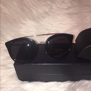 Prada 52mm Cat Eye Sunglasses