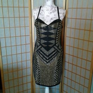 NWOT Bisou Bisou Bling BodyCon!