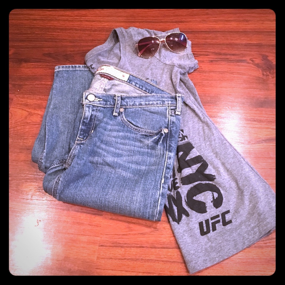 Hollister medium wash skinny jeans