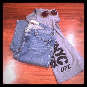 Hollister medium wash skinny jeans