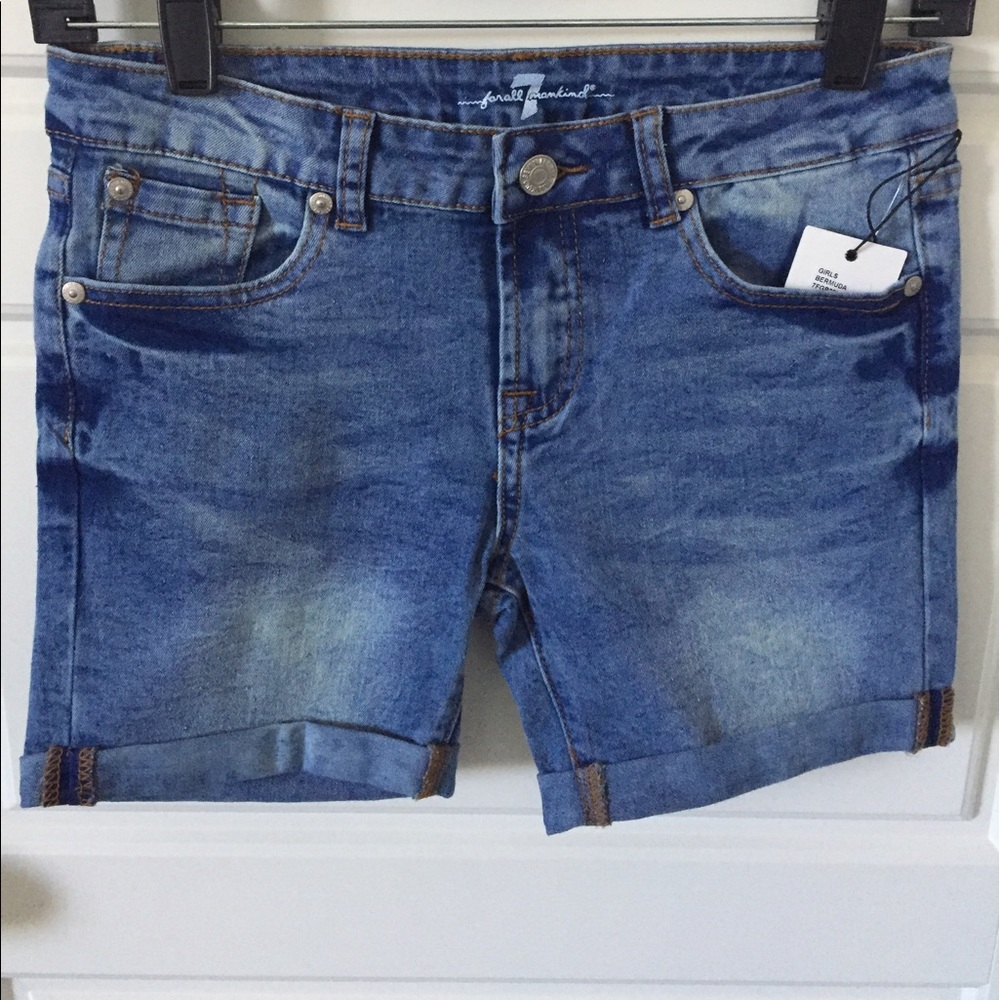 7 Seven for All Mankind Girls Denim Shorts