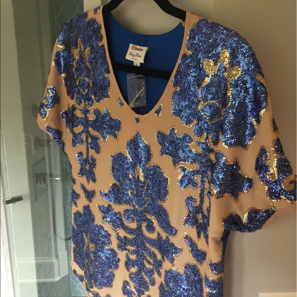Tracy Reese for Target sparkly top - Picture 1 of 3