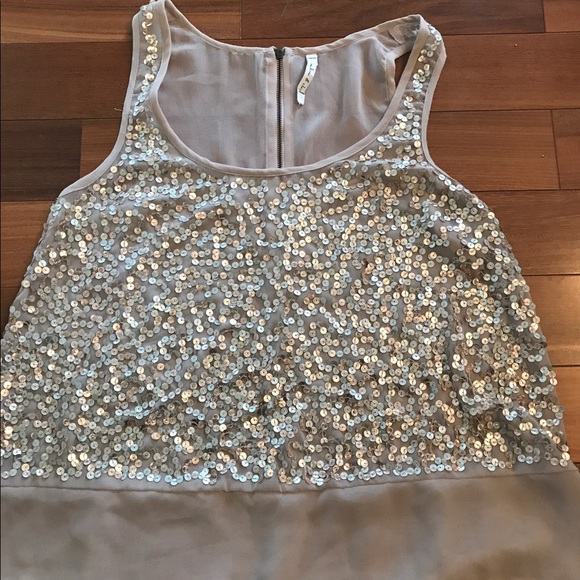 Willow & Clay sequined tank XS - Picture 2 of 7