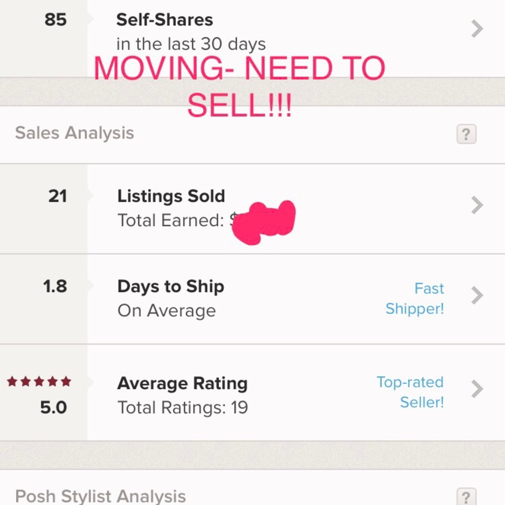 Moving! Need to sell! Top Rated & Fast Shipper!