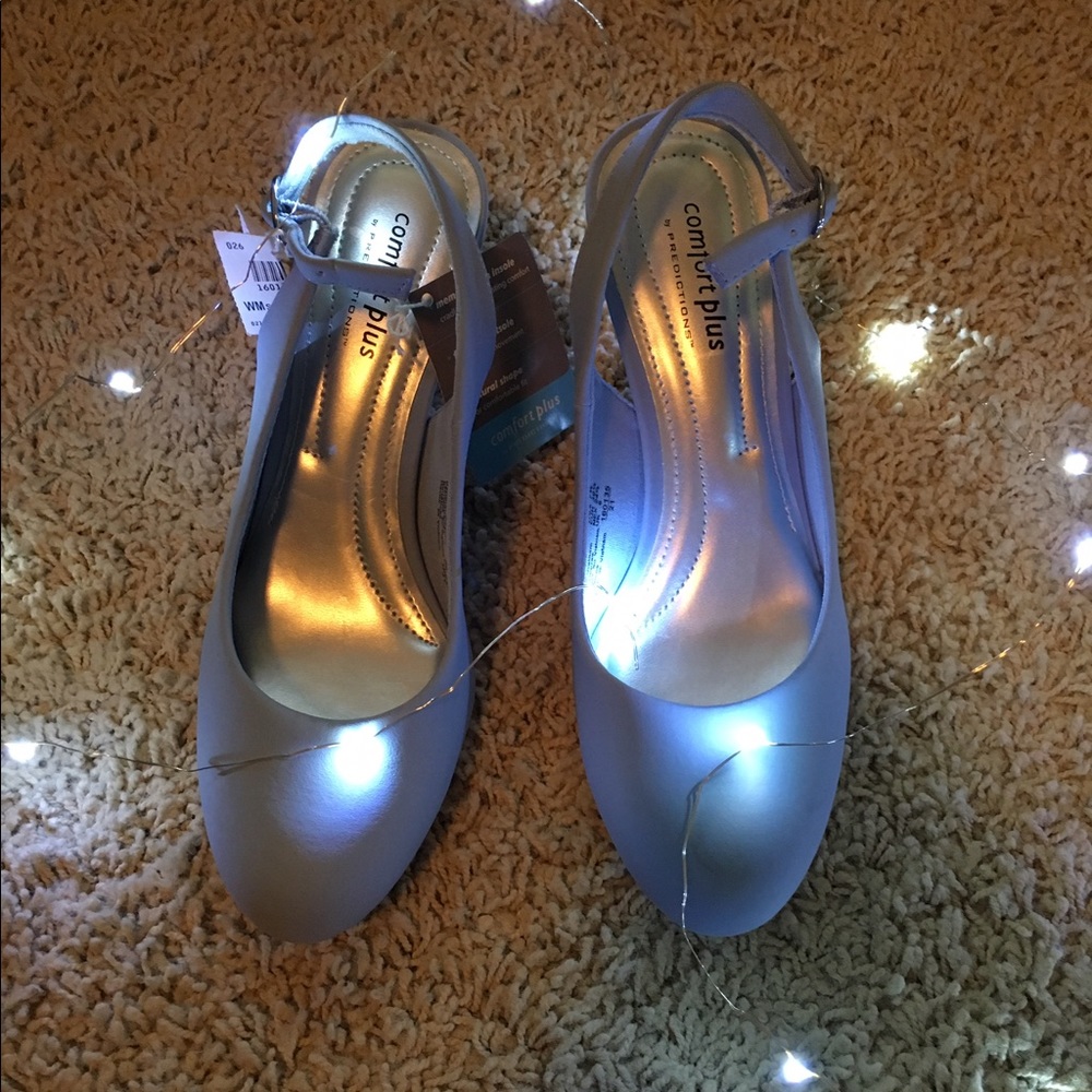 🌊 gorgeous low pastel blue heels 🌊