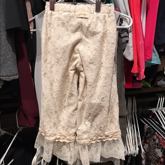 Girl's Persnickety Lace Pants - Picture 3 of 3