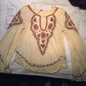 Free People Long Sleeve Tee