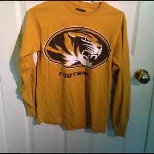 long sleeve mizzou shirt
