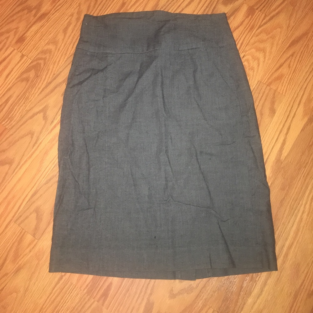 Banana republic pencil skirt gray size 0