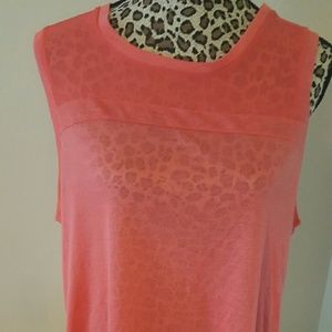 Coral  blouse