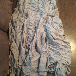 Deconstructed maxi skirt size large