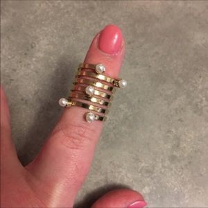 🔥SALE🔥💍Beautiful Pearl Midi Ring 💍