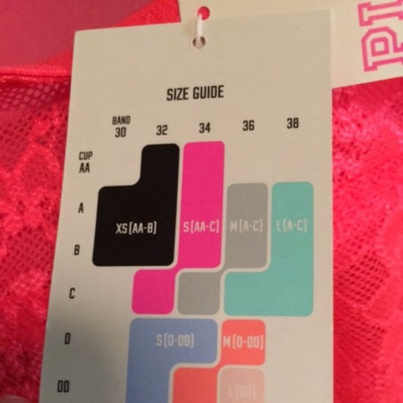 💐Flash 💐 NWT VS PINK push up lace bra S(D-DD) - Picture 5 of 6