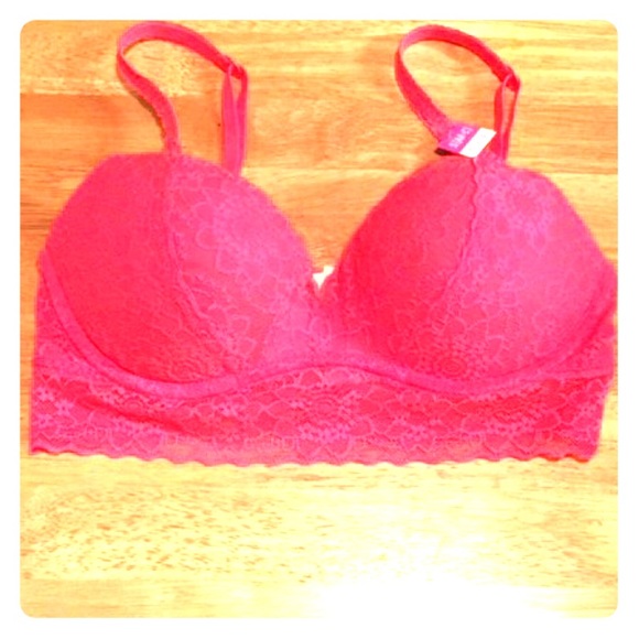💐Flash 💐 NWT VS PINK push up lace bra S(D-DD) - Picture 6 of 6
