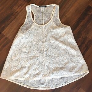 Delicate lace tank