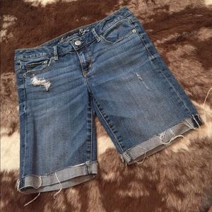 American eagle jean shorts!